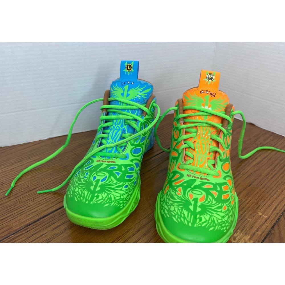 Puma MB.01 Rick and Morty LaMelo Ball Basketball Shoes Mismatched 376682-01